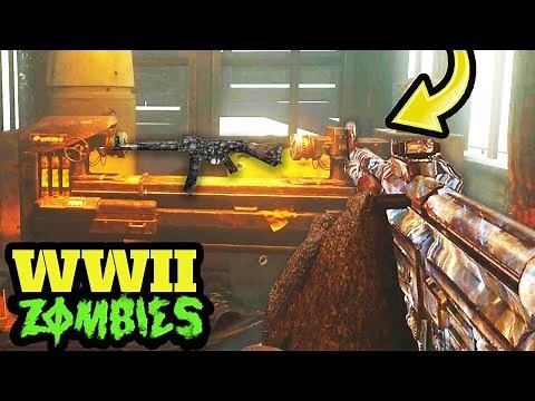 WW2 ZOMBIES DLC 1 PACK A PUNCH TUTORIAL! - THE DARKEST SHORE PACK A PUNCH EASTER EGG GUIDE