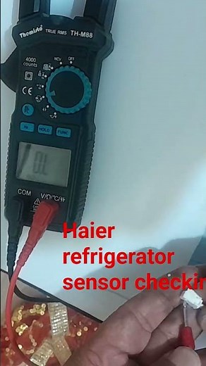 How to Check Haier Refrigerator Sensor | Haier Fridge Sensor Testing with Multimeter