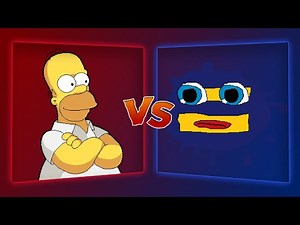 MUGEN Battle - Homer Simpson vs Splaat