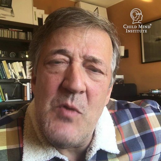 443K views · 2K reactions | Stephen Fry talks to his younger self about his bipolar disorder and the "special relationship" it gives him with his mind. #MyYoungerSelf | Child Mind Institute | Facebook