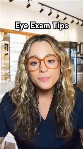Eye exam tips 📝 #optometry #optometrist #eyeexam #eyeexams #eyedoctor #eyes #vision #eyeglasses