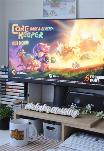 [AD] Core Keeper is a mining sandbox for 1-6 players. Unravel the mystery of the ancient Core by mining, building, fighting, crafting and farming! It’s available on Steam, PS5, Nintendo Switch and Xbox. There are also discounts available! 🏷️ Cozy Gaming Community Gamer Girl Game Steam #corekeeper #steamrecommendations #steamgaming #cozygamingcommunity #gamergirl