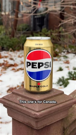 Pepsi Cola 🤝 Maple. It’s a match made in Canadian heaven 🍁. In stores now for a limited time! | Pepsi
