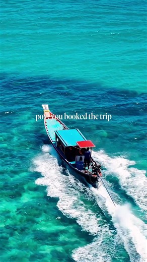 POV: you booked the trip. ✨