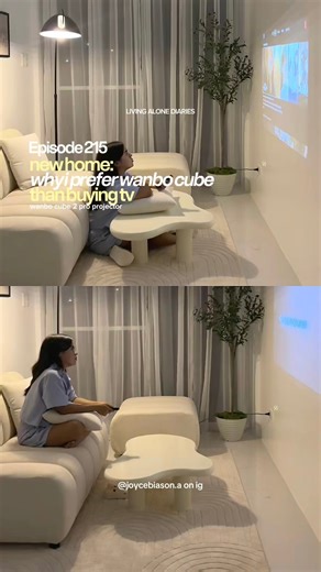 Part 215 | WHY I PREFER PROJECTOR THAN BUYING A TV? Got my new Wanbo Cube 2 Pro and it's the best purchase I made this year!! 🏠🔐 LINK HERE: https://vt.tiktok.com/ZSmE4vSHn/ | Thrifty Finds
