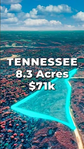 TENNESSEE LAND for SALE with Owner Financing • 8.3 Acres with Power & Fiber Internet • LANDIO