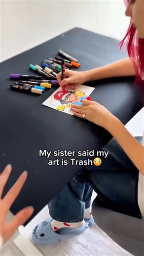 21K views · 119 reactions | Her at the end ☠️ The NAME of the app is AR Drawing @App name: AR Drawing #ARDrawing #ARDrawingApp #art | Ange copee Artist | Facebook