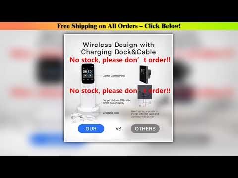 Tuya Wifi Smart Central Control Panel Smart Home Wireless Touch Screen Button App Timer Charging