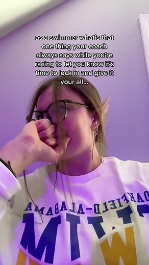 Coach's Encouraging Words for Swimmers