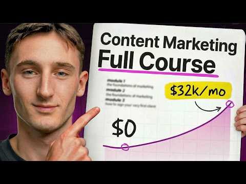 Content Marketing Full Beginners Course (100% FREE)