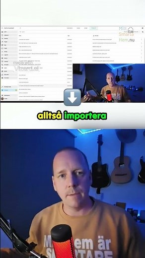 Importera inställningar för ljusautomation från GitHub!