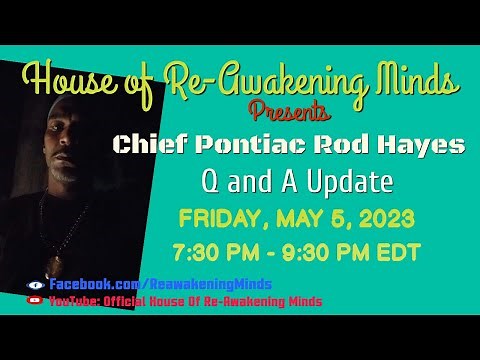Chief Pontiac Rod Hayes - Q and A Update