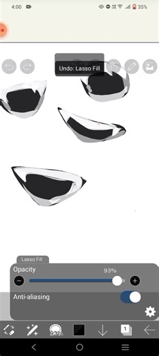 Mastering Mouth and Eye Drawing Techniques in Ibis Paint X