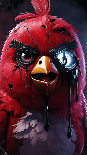 "Angry Birds: From Cute to Cursed 😱 | Haunted Horror Transformations"