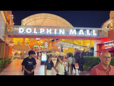 Tour of the Dolphin Mall, Miami, Florida