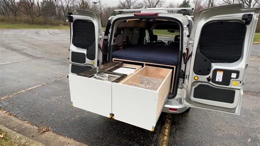 This Micro Camper Van Is the Perfect Weekend Rig, It Features a Clever, Uncommon Setup