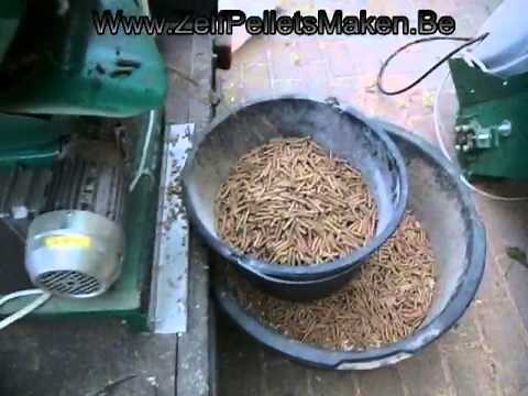 Making Own Pellets - Zelf Pellets Maken