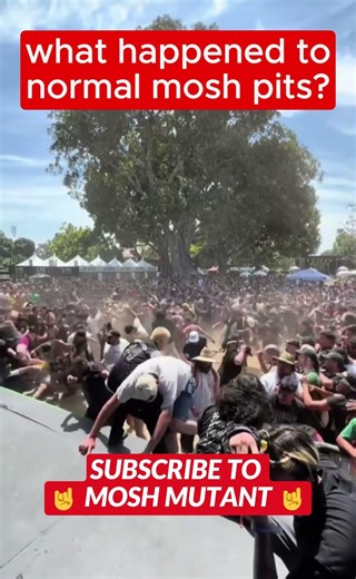 Normal Mosh Pit? #metal #moshpit