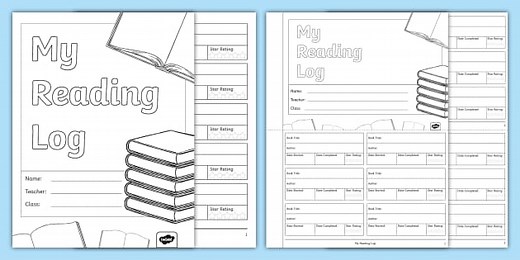 My Reading Log Booklet