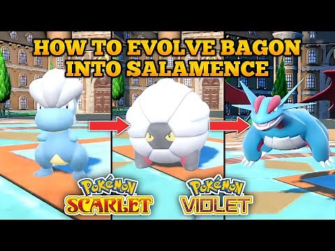 How To Evolve Bagon Into Shelgon And Salamence In Pokemon Scarlet And Violet
