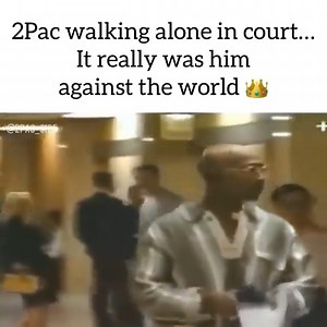 29K views · 2.7K reactions | 2Pac walking alone in court. It really was him against the world  | Hip Hop 90s | Facebook