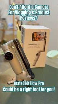 FlowPro Still Good 2026? Apple Dock-kit Vlogging with Great features! No need Flow2! #gift #insta360