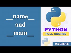 Mind Luster - Learn name and main in python | Python Tutorial in Urdu