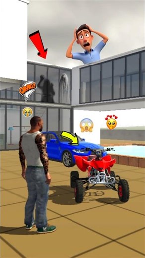 FRANKLIN KA BHUTIYA HAVELI 🤡 || INDIAN BIKE DRIVING 3D || #indianbikesdriving3d #shorts #viral