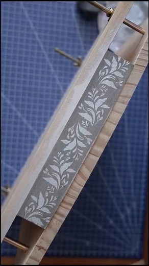 DIY Book Edges Painting with Cricut smart stencil🎨📖✨