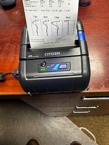 Citizen Portable Field Printer for Instantel Micromate Seismograph PN 721A4301 | eBay