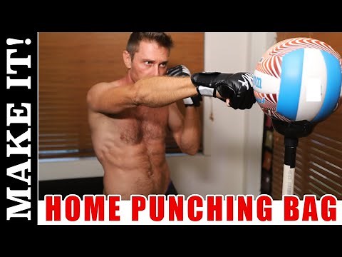 How To Make a Punching Bag At Home for $20