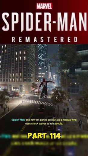 Marvel's Spider Man Remastered 114 #spiderman #shorts