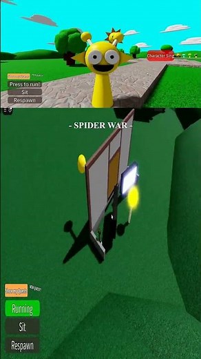 ROBLOX - NEW UPD- 3D SPRUNKI ROLEPLAY AND ANIMATIONS How to get SIMON'S REALM SIMONOS BADGE #shorts