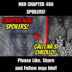 226K views · 5.3K reactions | Damay Damay Na To! Chrollo Makikigulo na sa Succession Contest! | HXH Chapter 406 Spoilers #hxh406 #hxh #hunterxhunteranime #chrollolucilfer #hunterxhunter | J.E. TV Anime | Facebook