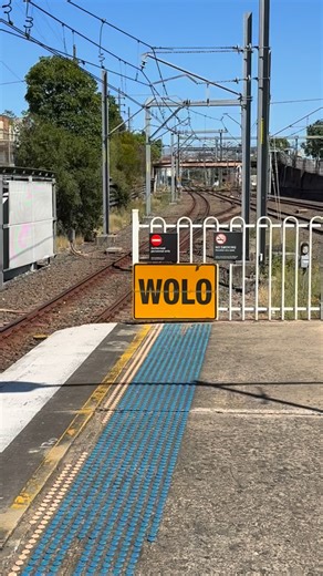 Brenden Wood on Instagram: "Happy WOLO day! Want to know how hot it is in Sydney today? Today is hot enough for the @transportfornsw to place ‘WOLO’ signage at each end of key train platforms in Sydney. Historically, ‘WOLO’ has been a code for train drivers that heat-related speed restrictions are in place between 1200 hours and 2000 hours. The WOLO signage is also an example of the telegraph code still being used in New South Wales. WOLO was adopted by other state’s rail networks after it was i