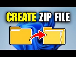 How To Create ZIP File In Laptop (Windows 11)