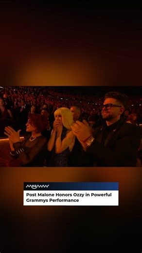 Post Malone Delivers Powerful Tribute to Ozzy at the Grammys Post Malone honors Ozzy Osbourne with an emotional performance of “War Pigs,” bringing the audience to its feet during the tribute segment. #BreakingNews #CelebDrama #Trending #FYP #ExplorePage | MEAWW Entertainment
