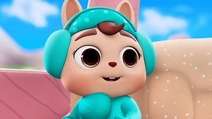 超级宝贝JoJo：宝宝一家人出去野营，弟弟看到很多奶牛！