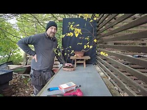 Budget bonsai series. Making a display table for free