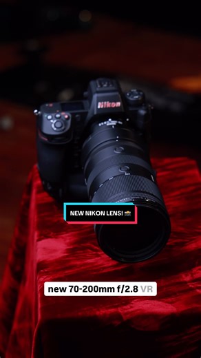 New Nikon lens! 📸 Nikon has just released the NIKKOR Z 70-200mm f/2.8 VR S II Lens, a lighter, faster, and more-precise version of its predecessor. To test it out, we got a pre-production unit and @Seth Miranda LXW went to the Cutting Room in NYC @cuttingroomnyc with incredible aerialist and dancer Cassandra Estelle @mademoiselleestelle to take some action photos of Cassandra on the ring as well as some portrait classic portrait shots of her on-stage. To get the full hands-on review and breakdo