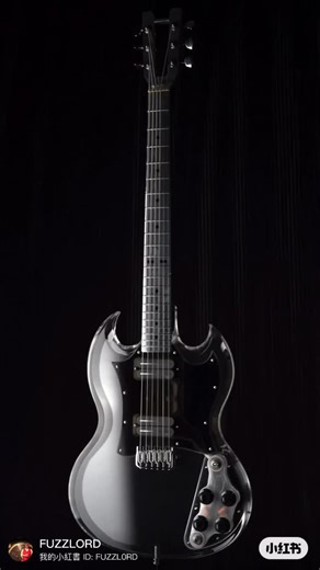 Fuzzlord on Instagram: "Custom clear acrylic build from @partscasterconcierge with full aluminum neck from @obscuramfg running into a Fuzzlord FU-2 ⛓️ • • • #fuzzlord #doommetal #doom #guitarist #pedalboard #fxpedals #guitargear #guitar #fuzz"