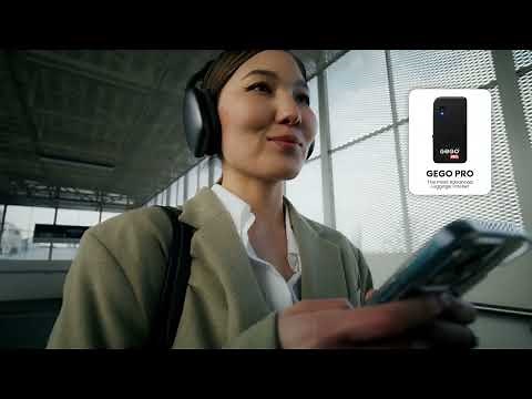 Revolutionize Travel: GEGO PRO - The only tracker designed for luggage #luggagetag #gpstracking