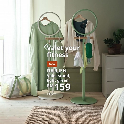 130 reactions · 12 shares | Transform your home into a fitness haven with DAJLIEN ️‍♀️ Discover the perfect blend of style and functionality for your home workouts. Available at IKEA Cheras, IKEA Damansara, and online only. #IKEAMalaysia #DAJLIEN | IKEA | Facebook