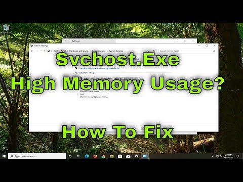 Fix Svchost.Exe Using High Memory on Windows 7,8 and 10