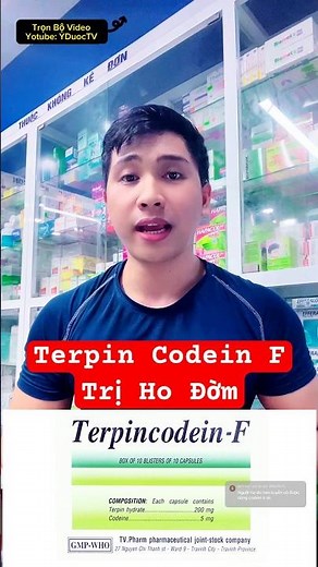 Terpin codein f điều trị ho | cách dùng thuôcd terpin codein f | Y Dược TV