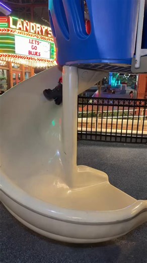 Even though no one sees my stuff for like, 5 days here’s me on a slide 😂