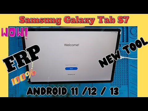 New !! Samsung Galaxy Tab S7 Frp Bypass /All Samsung Frp bypass 2023 Free Tool Android 13/12/11