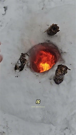 The Ancient Technique That Made Fire Burn in Snow