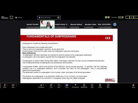 L10 BCA I Principles of Programming Languages, 24 12 2025