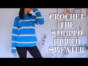 Free Pattern and Tutorial for a Modern Striped Sweater Part 2.